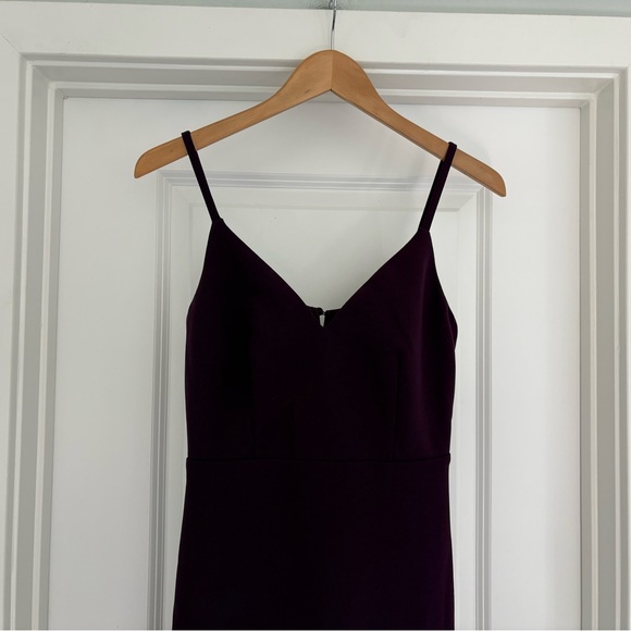 NWT Lulus Moments Of Bliss Purple Backless Mermaid Maxi S - Picture 3 of 7